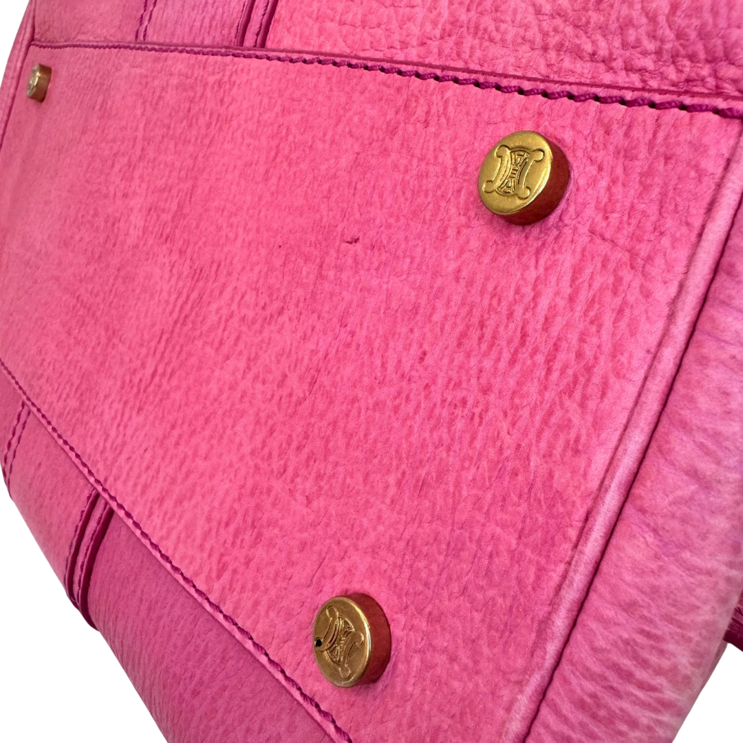 CELINE Ella Frame, Pink Leather