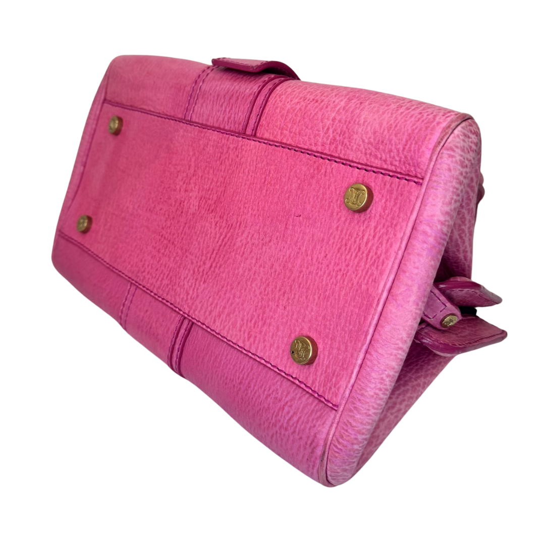 CELINE Ella Frame, Pink Leather