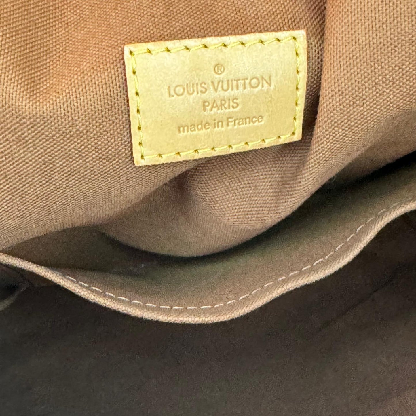 LOUIS VUITTON Monogram Hippo Bobourg Tote