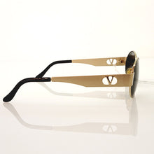 Load image into Gallery viewer, Valentino Golden 1980&#39;s Made In Italy Vintage Sunglasses
