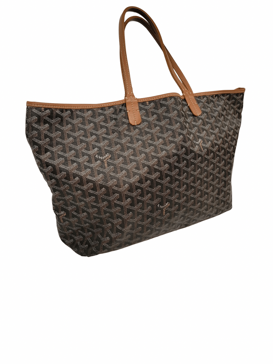 Louis Vuitton and Goyard bags