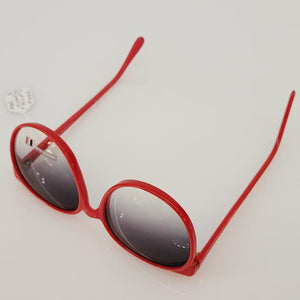 Michael Selcott Red 1980's Sunglasses