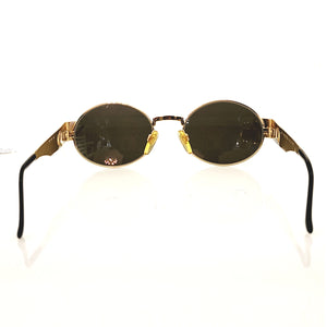 Valentino Golden 1980's Made In Italy Vintage Sunglasses