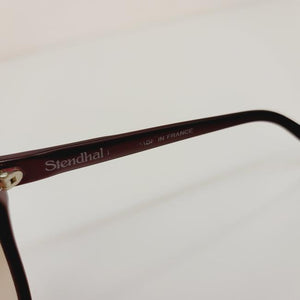 Stedhal Black 1980's Nos Sunglasses