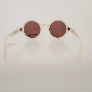 Lee Cooper White 1980's Vintage Made In France Sunglasses