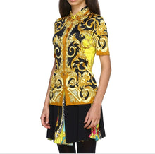 Load image into Gallery viewer, Versace Button Up Top