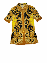 Load image into Gallery viewer, Versace Button Up Top