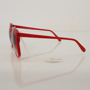 Michael Selcott Red 1980's Sunglasses