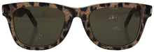 Load image into Gallery viewer, Saint Laurent Gray/ Brown Sl51 Leopard Wayfarer Sunglasses